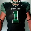 American College Football Wear Ohio Bobcats Football Jersey NCAA College Nathan Rourke O'Shaan Allison de'montre Tuggle Isiah Cox Shane