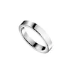 Rostfritt stål par Kärlek Ringar för män Kvinnor Bröllop Ring Cool Simple Smycken Bandstorlek 5-11