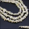 Andere losse kralen sieraden 8-15mm natuurlijke zoetwaterschelp grind kralen irregar spacer kralen voor vrouwen maken DIY armband ketting Drop Deli