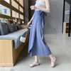 Neophil 2021 Summer Chiffon Lace-Up Women Midi Pencil Skirts High Waist Casual Elegant Ladies Beach Flare Slim Skirt Saia S21403 X0428