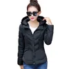 여자 트렌치 코트 슬림 후드 더블 여자 겨울 재킷 여성용 짧은 2022 Jaqueta Feminina Inverno Ladies Coat Parka