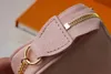 M80501女の子ミニPochette Accessoiresクラッチバッグ女性Empreinteレザーポーチゴールドチェーンショルダーバッグ箱2021女性財布財布ハンドバッグ