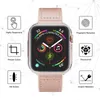 360 Tam Ön Kavisli Kenarlar Şeffaf Kılıflar Apple Watch Iwatch Serisi 2 3 4 5 6 7 41mm 2879288 için Ekran Koruyucu ile Temiz Yumuşak TPU