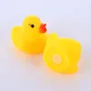 Mini pato de borracha para banho de pato, pato em pvc com som flutuante, brinquedo aquático para banho de bebê para natação, presente de praia para crianças 149 b33035780