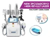 Portabel Cryolipolysfett Fettfrysning Maskin Fett Frys Kyl Skulptur Body Contouring 360 Cryo Lipo Laser Cavitation RF Slimming Machine