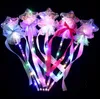 LED Light Sticks Clear Ball Star Shape Flashing Glow Magic Wands for Birthday Wedding Party Decor Kids Lighted Toys