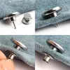 2pcs Fastener Metal Pants Buttons For Clothing Jeans Perfect Fit Adjust Self Increase Reduce Waist Free Sewing