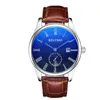 Muñecos de pulsera Man de lujo Relojes de moda de la marca Top Brand para relojes masculinos Reloj Men Correa de cuero Hodinky