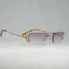 2024 Modna moda luksusowy projektant Nowe okulary przeciwsłoneczne dla mężczyzn i damskich Off Vintage małych obiektywów Mężczyźni Bezpośrednie Kobiety Kobiety na Outdoor Club Clear Frame Oculos Shades