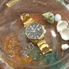 Relogios Masculino WWOOR Mens Watch Top Luxury Gold Quartz Calandar Clock Hommes Golden Stainless Steel Sport Watch Erkek Kol Saati 210804
