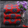 Fabric Clothing Apparel Ankara Polyester Prints Binta Real Wax 6 YardsLot African Fabric For Party Dress G1Kgp3661051