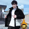 Giubbotti da uomo Uomo 2021 Giacca invernale in pile Parka Cappotto Primavera Casual Tattico Esercito Capispalla Spessore caldo Bomber Militare M-3XL