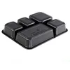 Takeaway Packing Fast Rectangular med locket High-End Five Grid Four Bento Disposable Take Out Containrar252T