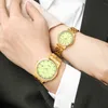 Women Watch Creative Luminous Full Steel Quartz Wristwatches Couple Watches Lovers Casual Clock Female Relogio Feminino 2021