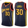 Stephen 30 Curry James 33 Wiseman Basketball Maillots cousus Logos