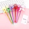 Lollipop balpen platte ronde en bolvormige twee vormen snoep modellering student oliepennen kantoor studie briefpapier geschenken rre10553