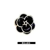 Pins, Brooches Korean High Quality Luxury Camellia Big Flower Brooch Pins Woman Boutonniere Gift Jewelry