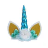 cartoon horse Horns Cake Decoration Kids Baby Birthday Party Wedding Decorations For Baking Jewelry Accessories Dress Not Headband M3416