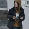 Yedinas Cappotto invernale da donna stile coreano Parka antivento giacche spesse cappotti moda femminile piumino Parka Mujer casual 210527