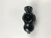 Tuyaux fvfglass Tuyau de hibou mignon créatif Verre fumant dessin animé hibou, tuyaux de verre à coutures noires et blanches