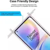 5D Curved Edge Full Cover Hempered Glass Phone Screen Protector för ett plus 10 9 8 Pro 8Pro 1+ 7 7T Pro med detaljhandeln