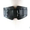 Cintos da cintura de luxo da cintura para vestido PU Couro elástico cinto de faixa elástica preta de largura de alta qualidade de alta qualidade