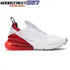 270 Laufschuhe Sport Triple White Black Mens Womens University Red Photo Blue Spirit Teal Barely Rose Platinum Volt 27C Trainer