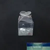 Party Supplies Plastikowe Clover Box Clear Wedding Favor Prezent Candy Candle Packaging PCV Transparent Free