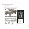 1/35 Hummer Truck Armored Carrier Assault SUV Gemonteerd Model US Army Jeep Q0624