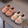 First Walkers Baby Girls Shoes 2021 Осенние дети дети любят день рождения вечеринка Princess мягкое дно Удобный младенческий малыш