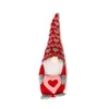 Valentine festa festa gnome gnome sem rosto elfo rudolph escritório home desktop decoração de recheado presentes de férias para namorada