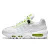 Nike Air Max 95 Hommes Running Shoes 95S OG Néon Greedy Noir Laser Blue Fuchsia Worldwide Mens Femme Sports Sports en plein air Sneakers