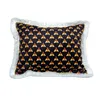 Luxury Pillow Case Designer Signage Classic Pattern Tassel Tryckt kuddväska Kuddehölje 45 * 35cm för hem nyår Dekorativ gåva