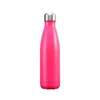 Mugs ZL0387 500ml Cola Shape Thermos Reusable Tumblers Stainless Steel Cups Vacuum Insulated Double Wall Water Bottle Thermal Sublimation Travel Cup Coffee Drinks
