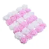 Decorative Flowers & Wreaths 20/50pcs 6cm Wedding Foam Roses Artificial Rose Head Wreath DIY Scrapbooking Craft Home Supplies