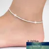 925 Braccialetto sexy argento stampato 925 braccialetto a piedi nudi sandali a piedi nudi per gioielli a piedi a piedi pulsera tobillo per le donne