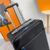 旅行スーツケース荷物ファッションユニセックストランクレター財布箱箱のスピナーユニバーサルホイールダッフルバッグクラシックフラワーMOカスタマーオーダーホライズン拡張可能トップクマ