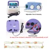 Air Compression Massager Handheld Controller Blood Circulation Pump Wrap Set for Double Arm Leg Cuff Waist Relax Massage