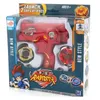 Спиннинг Top Metal Fusion Red Blue Blue Black Spin Top Toy Plastic Stringning Top Спиннинг / Гиро набор в наличии !!! X0528.