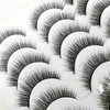 Groothandel 12 paren faux 3D mink wimpers natuurlijke piekerige nep lashes lange wimperverlenging voor schoonheidsmake -up