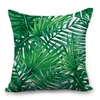 Cuscino/cuscino decorativo Nordic Tropical Rainforest Plant Chair Cover Cushion Lino Throw Sofa Decorativo per la casa Federa Decor