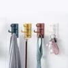 Plastic Hook Sticky Folding Up Self-adhesive Multifunctional Useful Powerful Household Items Hooks & Rails