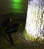 Zonne-op de grond ingebouwde gazonlampen buiten binnenplaats Spotlight Garden Villa Super Bright Decoratie Groen waterdichte LED-boomlicht