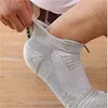 1 pair 36-46 Running Socks Sports Basketball Football Cycling Men Women Anti Slip Breathable Moisture Wicking Thicken 729 Z2