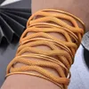 Dubai Gold 24K Bangles för kvinnor African Bridal Wedding Cuff Armband Bangles 4PCS / Lot Populära Smycken Q0720