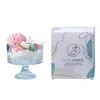 Velas 2pcs cera soja de cera sorvete fragrância candle interior decorativo casamento velas românticas