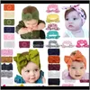 8 Styles Baby Girls Bow Headbands Kids Elastic Headwear Headdress Headwrap Turban Knot Children Wholesale Rgy7J Ihita