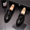 2021 primavera e outono homens vestido sapatos bullock cinzelando banquete forma forma formal broge sapatos noivo sapatos