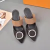 Topkwaliteit 2021 luxe designer schoenen lakleer hoge hakken jurk schoen vrouwen unieke letter sandalen met doos q-91
