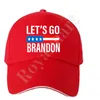 Laten we Go Brandon Campagne Caps Hoed Rode Katoen Baseball Cap